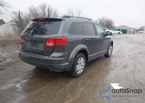 2018 Dodge Journey Se from USA, damaged, VIN 3C4PDCAB5JT497152